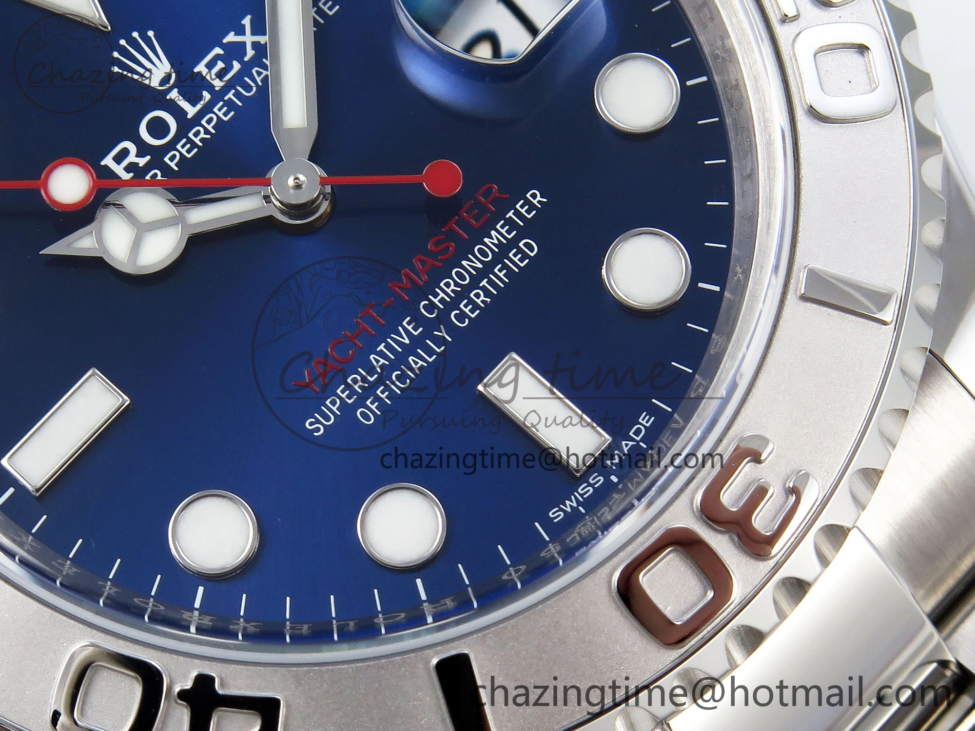 Yacht-Master 116622 904L Steel VSF 1:1 Best Edition Blue Dial on SS Bracelet VS3135