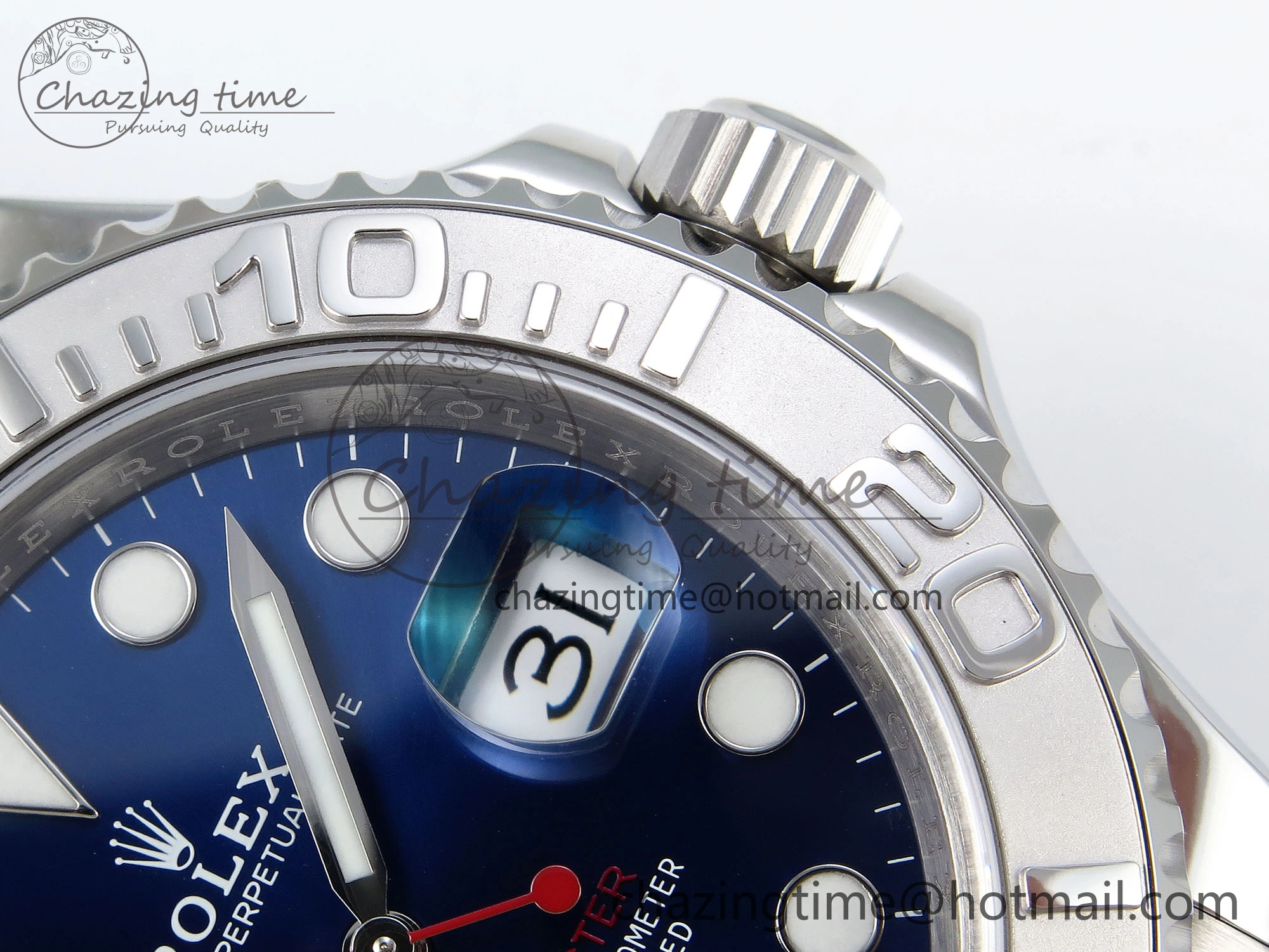 Yacht-Master 116622 904L Steel VSF 1:1 Best Edition Blue Dial on SS Bracelet VS3135