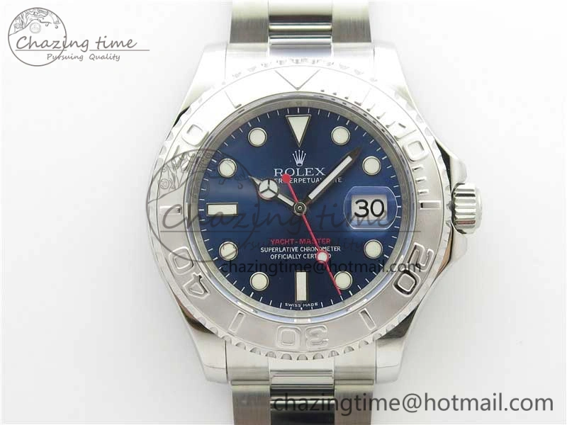 Yacht-Master 116622 ARF 1:1 Best Edition 904L Steel Blue Dial on SS Bracelet A2824