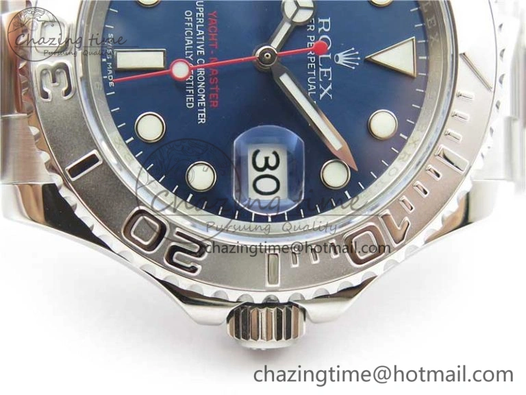 Yacht-Master 116622 ARF 1:1 Best Edition 904L Steel Blue Dial on SS Bracelet A2824