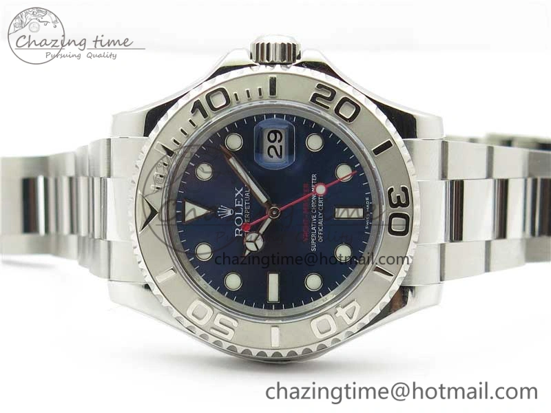 Yacht-Master 116622 ARF 1:1 Best Edition 904L Steel Blue Dial on SS Bracelet SH3135
