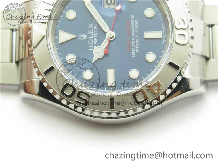 Yacht-Master 116622 ARF 1:1 Best Edition 904L Steel Blue Dial on SS Bracelet SH3135