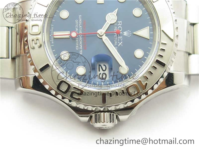 Yacht-Master 116622 ARF 1:1 Best Edition 904L Steel Blue Dial on SS Bracelet SH3135