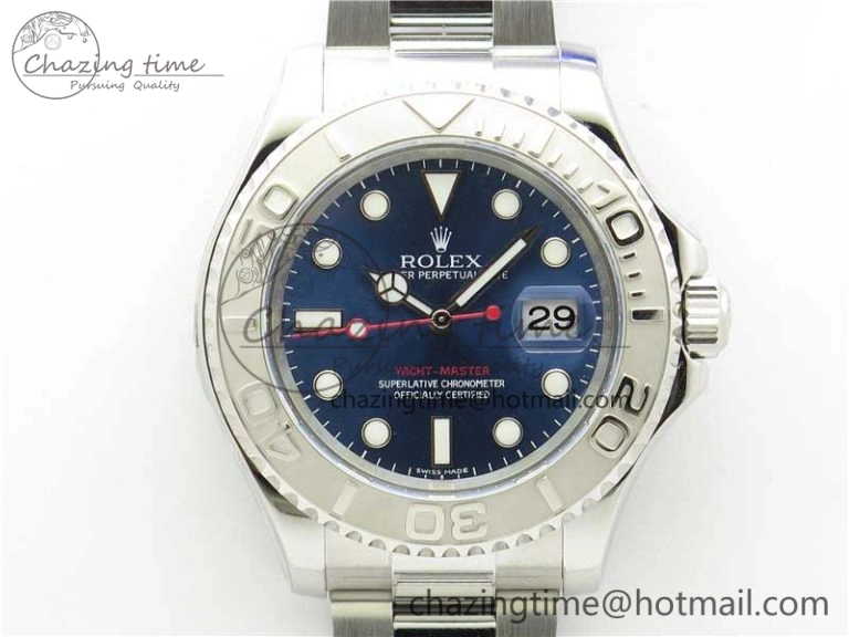 Yacht-Master 116622 ARF 1:1 Best Edition 904L Steel Blue Dial on SS Bracelet SH3135