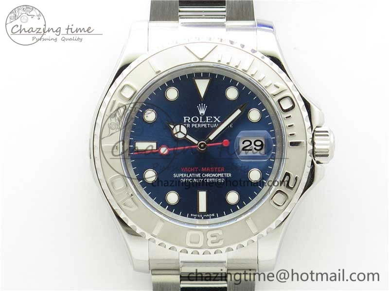 Yacht-Master 116622 ARF 1:1 Best Edition 904L Steel Blue Dial on SS Bracelet SH3135