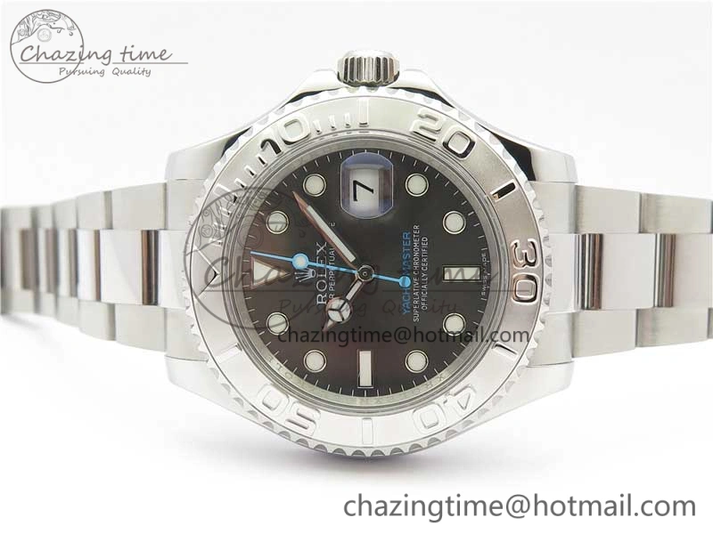 Yacht-Master 116622 ARF 1:1 Best Edition 904L Steel Gray Dial on SS Bracelet A2824
