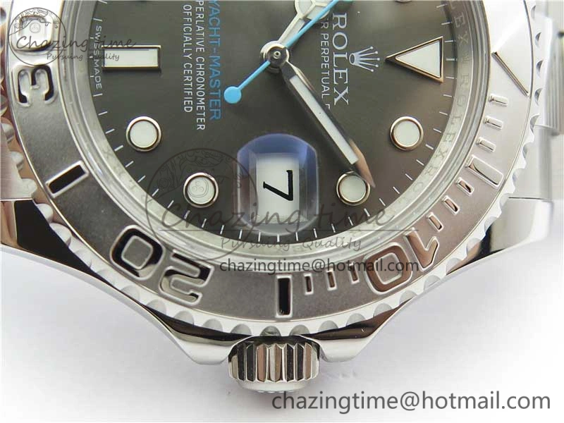 Yacht-Master 116622 ARF 1:1 Best Edition 904L Steel Gray Dial on SS Bracelet A2824