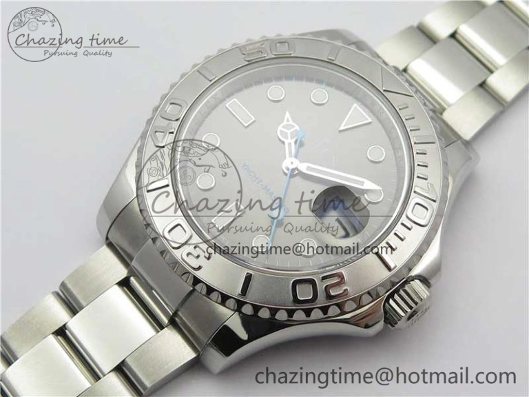 Yacht-Master 116622 ARF 1:1 Best Edition 904L Steel Gray Dial on SS Bracelet A2824