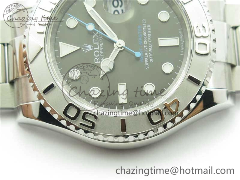 Yacht-Master 116622 ARF 1:1 Best Edition 904L Steel Gray Dial on SS Bracelet SH3135