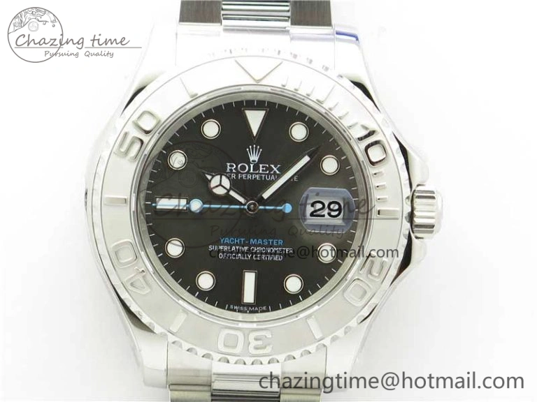 Yacht-Master 116622 ARF 1:1 Best Edition 904L Steel Gray Dial on SS Bracelet SH3135