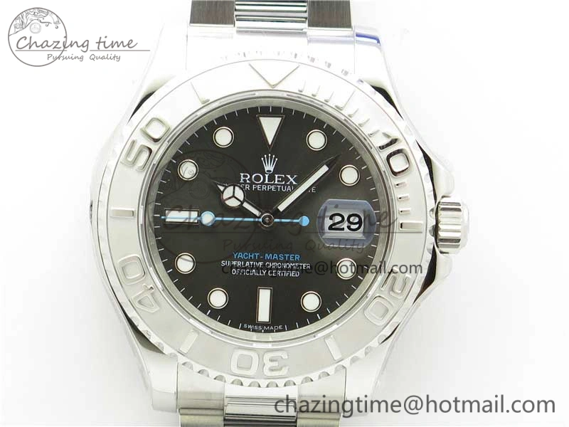 Yacht-Master 116622 ARF 1:1 Best Edition 904L Steel Gray Dial on SS Bracelet SH3135