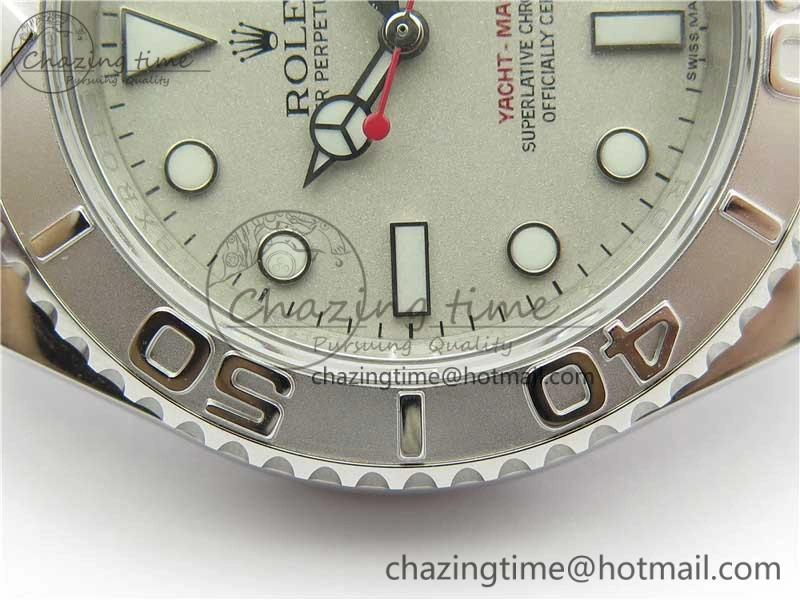 Yacht-Master 116622 ARF 1:1 Best Edition 904L Steel Silver Dial on SS Bracelet A2824