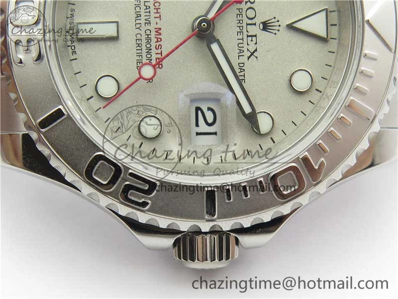 Yacht-Master 116622 ARF 1:1 Best Edition 904L Steel Silver Dial on SS Bracelet A2824