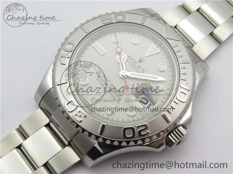 Yacht-Master 116622 ARF 1:1 Best Edition 904L Steel Silver Dial on SS Bracelet A2824