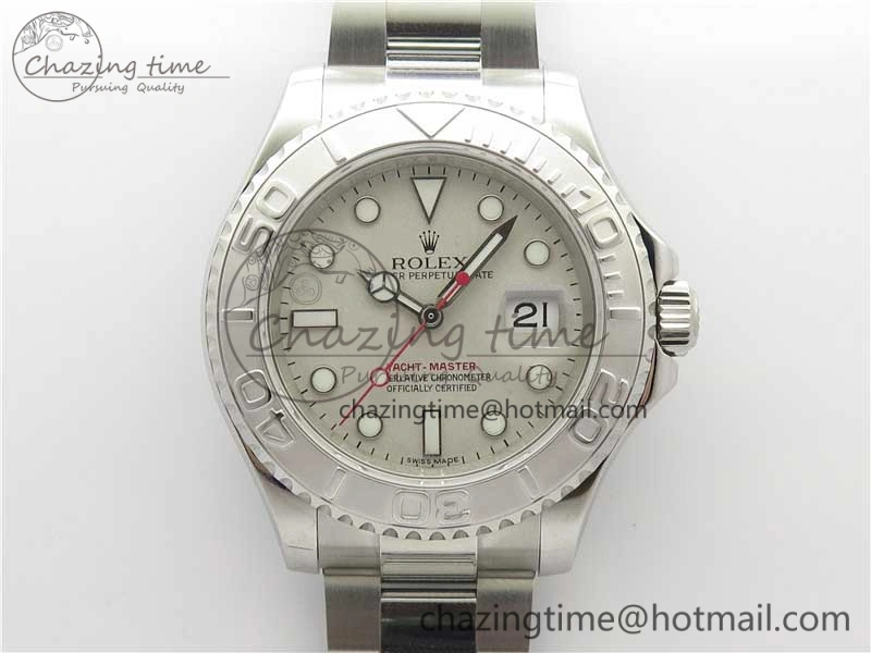 Yacht-Master 116622 ARF 1:1 Best Edition 904L Steel Silver Dial on SS Bracelet A2824