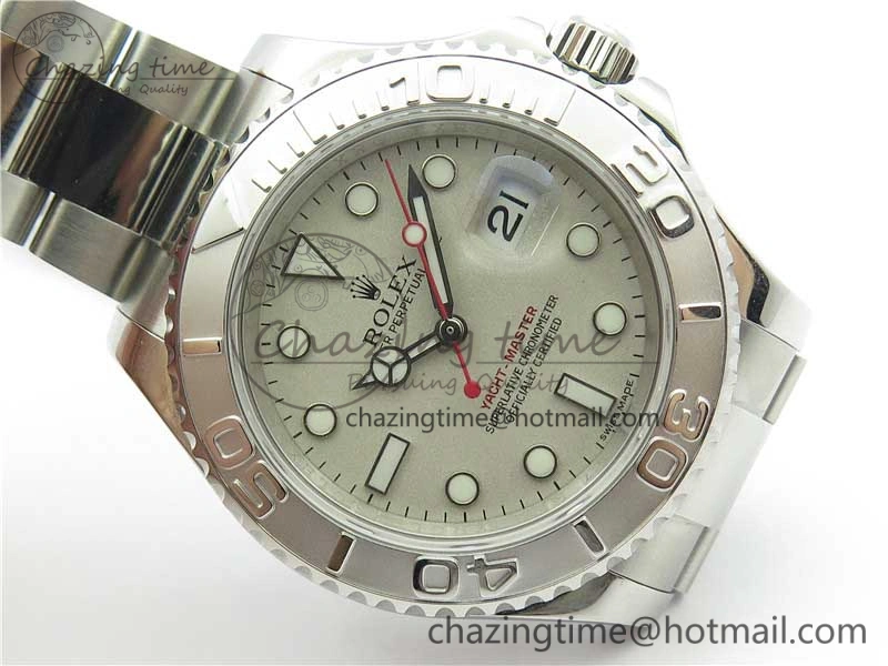 Yacht-Master 116622 ARF 1:1 Best Edition 904L Steel Silver Dial on SS Bracelet A2824