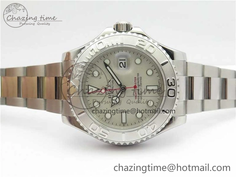 Yacht-Master 116622 ARF 1:1 Best Edition 904L Steel Silver Dial on SS Bracelet A2824