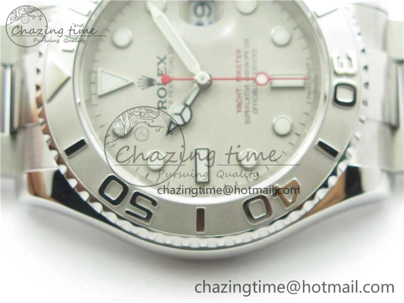 Yacht-Master 116622 ARF 1:1 Best Edition 904L Steel Silver Dial on SS Bracelet SH3135
