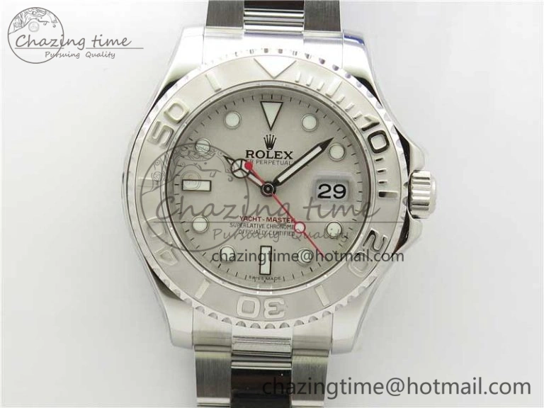 Yacht-Master 116622 ARF 1:1 Best Edition 904L Steel Silver Dial on SS Bracelet SH3135