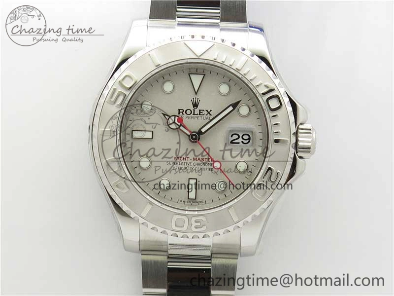 Yacht-Master 116622 ARF 1:1 Best Edition 904L Steel Silver Dial on SS Bracelet SH3135