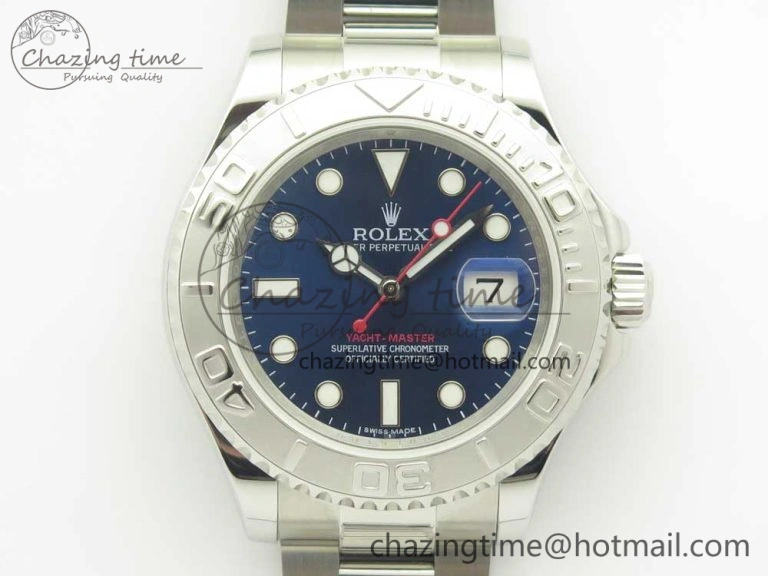 Yacht-Master 116622 ARF 1:1 Best Edition Blue Dial on SS Bracelet SH3135