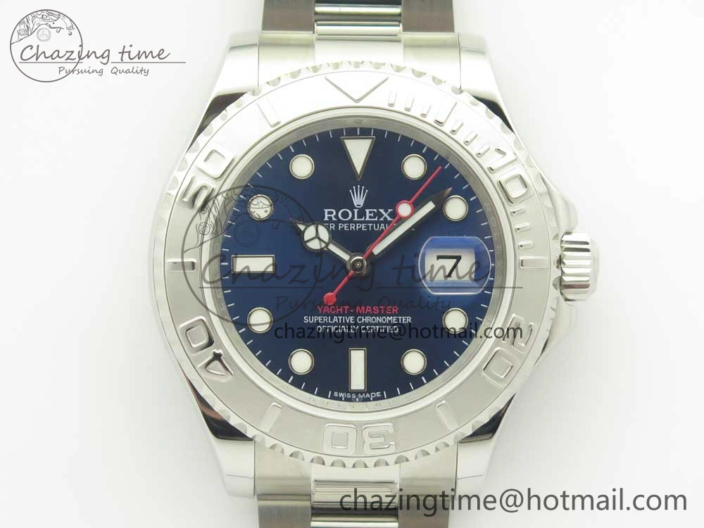 Yacht-Master 116622 ARF 1:1 Best Edition Blue Dial on SS Bracelet SH3135