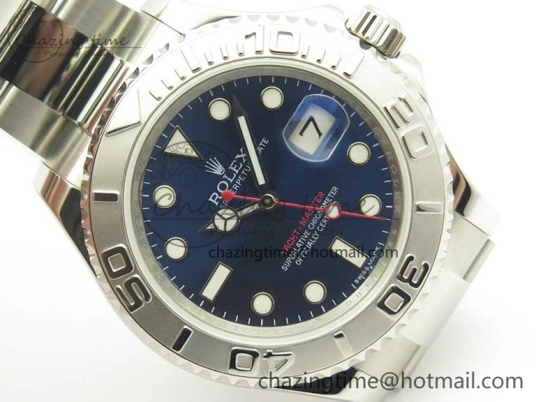 Yacht-Master 116622 ARF 1:1 Best Edition Blue Dial on SS Bracelet SH3135
