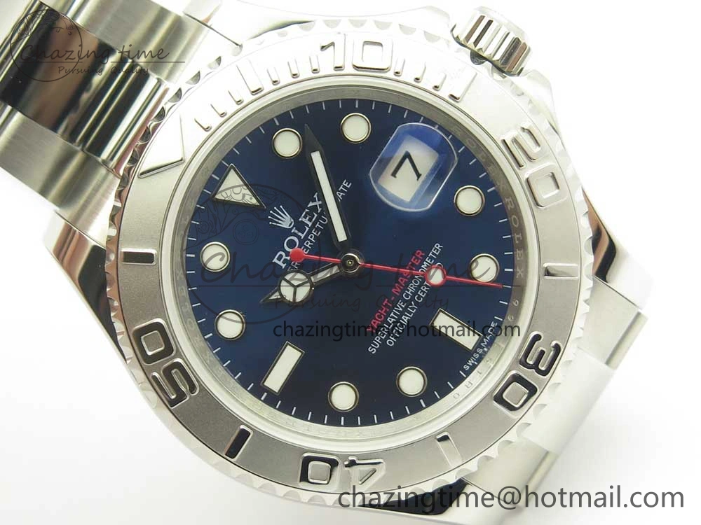 Yacht-Master 116622 ARF 1:1 Best Edition Blue Dial on SS Bracelet SH3135