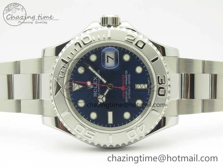 Yacht-Master 116622 ARF 1:1 Best Edition Blue Dial on SS Bracelet SH3135