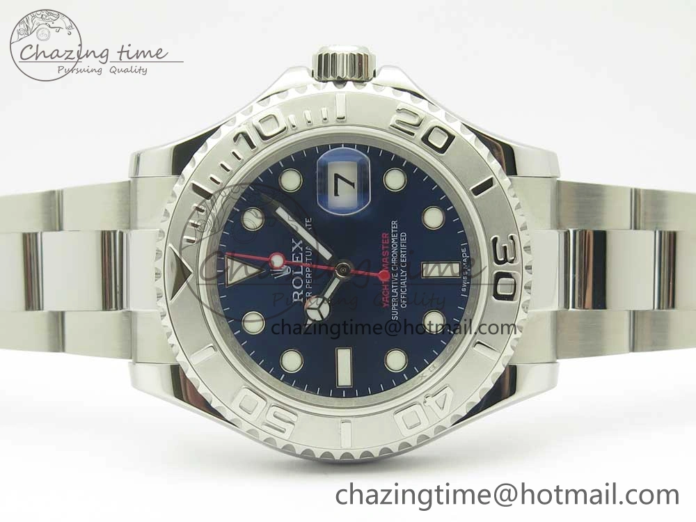 Yacht-Master 116622 ARF 1:1 Best Edition Blue Dial on SS Bracelet SH3135