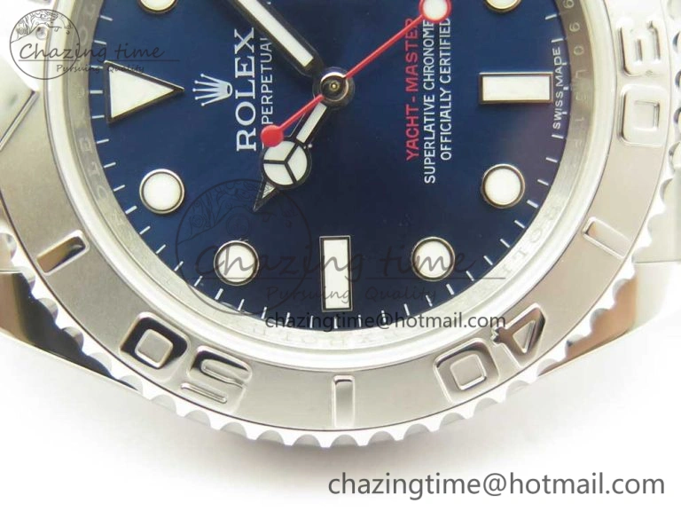 Yacht-Master 116622 ARF 1:1 Best Edition Blue Dial on SS Bracelet SH3135