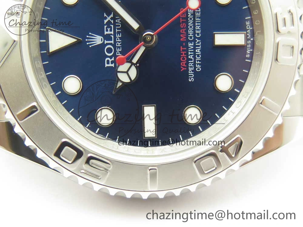 Yacht-Master 116622 ARF 1:1 Best Edition Blue Dial on SS Bracelet SH3135