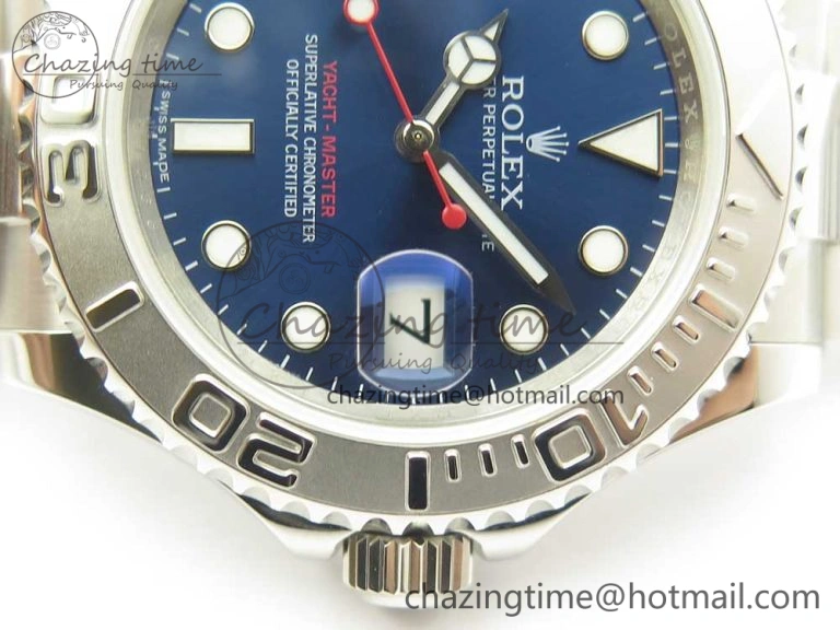 Yacht-Master 116622 ARF 1:1 Best Edition Blue Dial on SS Bracelet SH3135