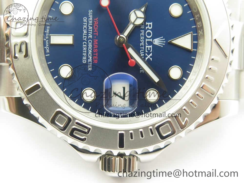 Yacht-Master 116622 ARF 1:1 Best Edition Blue Dial on SS Bracelet SH3135