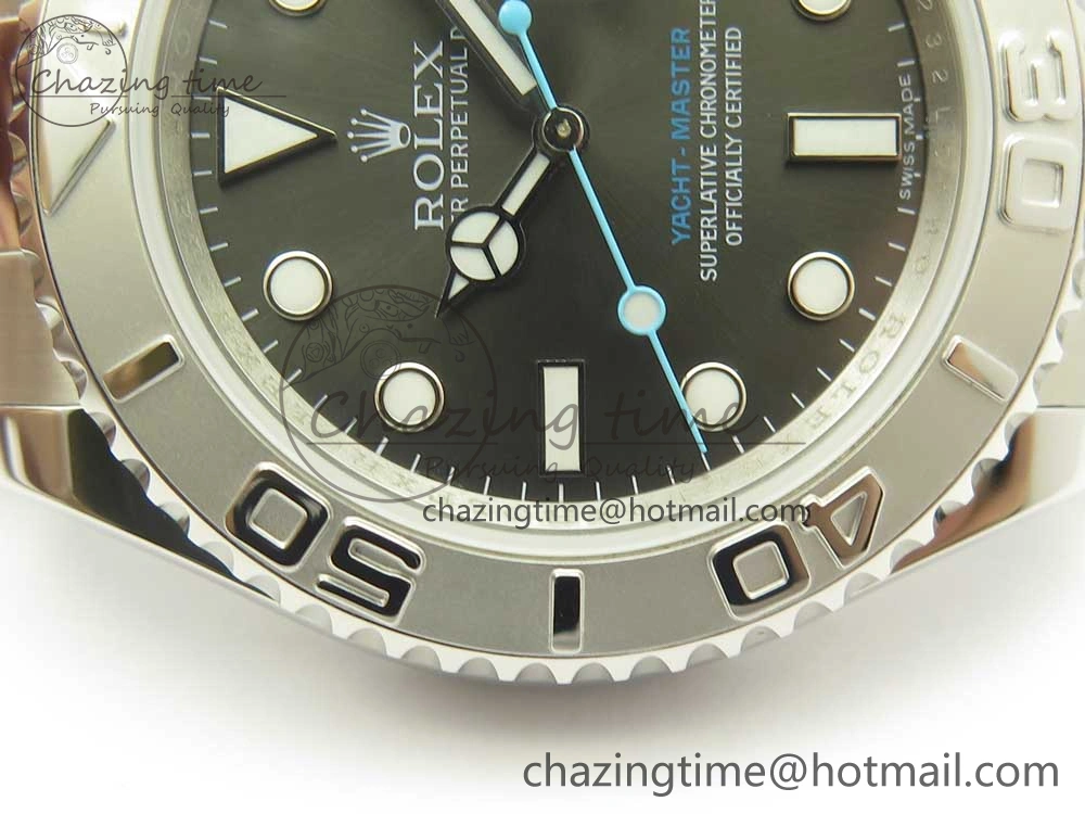 Yacht-Master 116622 ARF 1:1 Best Edition Dark Rhodium Dial on SS Bracelet SH3135