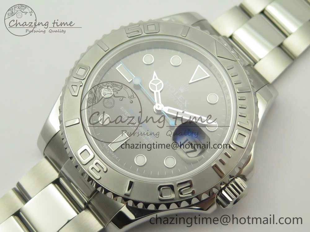 Yacht-Master 116622 ARF 1:1 Best Edition Dark Rhodium Dial on SS Bracelet SH3135