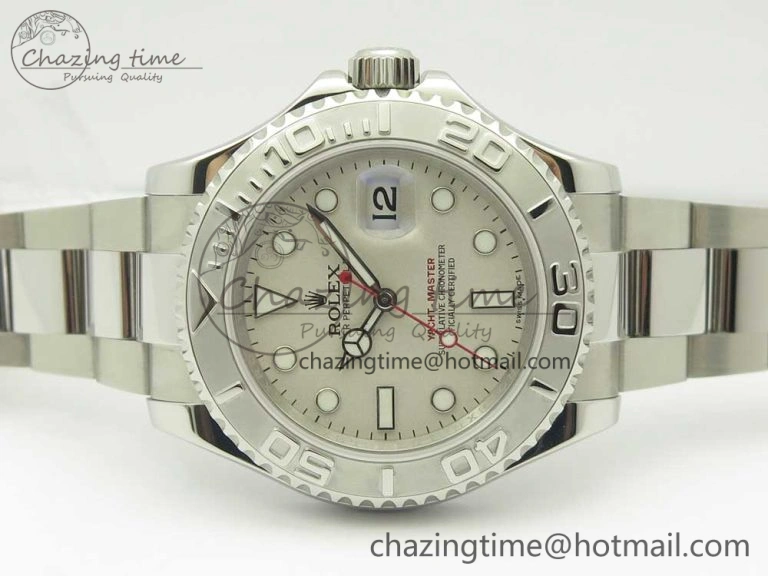 Yacht-Master 116622 ARF 1:1 Best Edition Silver Dial on SS Bracelet SH3135