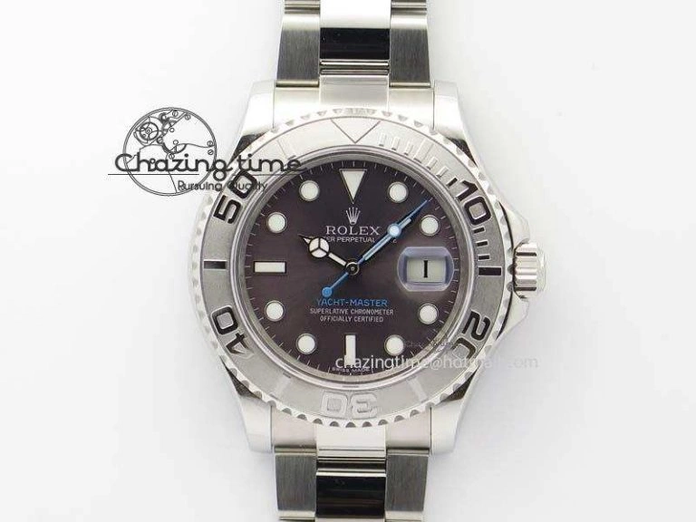 Yacht-Master 116622 BP-Maker 2016 Baselworld Gray Dial On SS Bracelet SA3135
