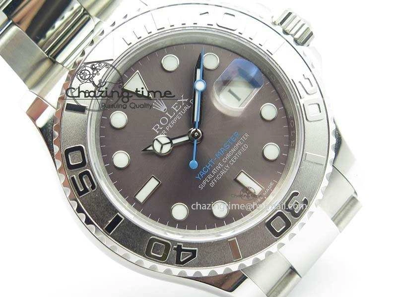 Yacht-Master 116622 BP-Maker 2016 Baselworld Gray Dial On SS Bracelet SA3135