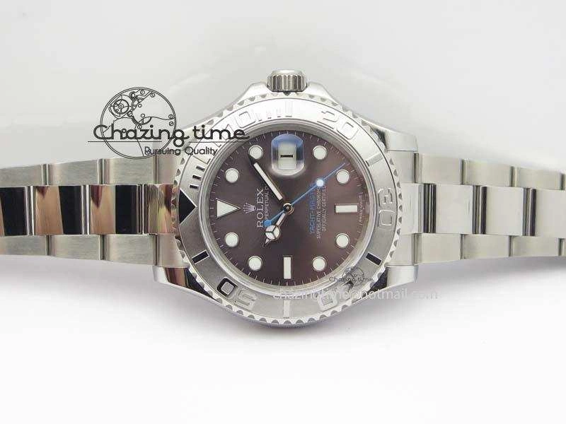 Yacht-Master 116622 BP-Maker 2016 Baselworld Gray Dial On SS Bracelet SA3135