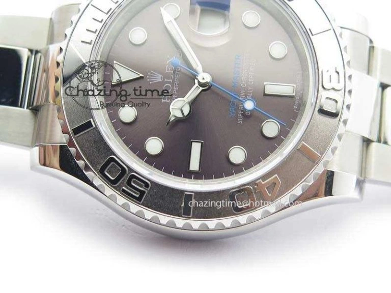 Yacht-Master 116622 BP-Maker 2016 Baselworld Gray Dial On SS Bracelet SA3135