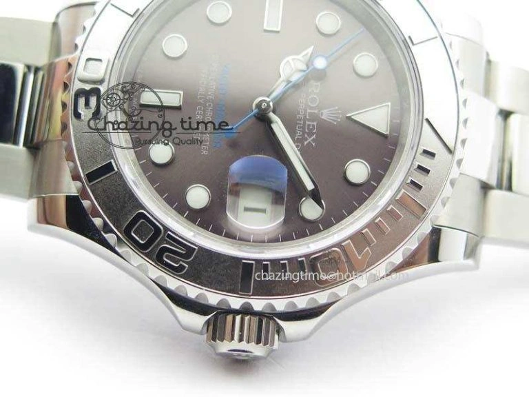 Yacht-Master 116622 BP-Maker 2016 Baselworld Gray Dial On SS Bracelet SA3135