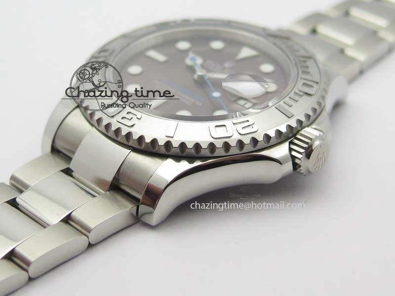 Yacht-Master 116622 BP-Maker 2016 Baselworld Gray Dial On SS Bracelet SA3135