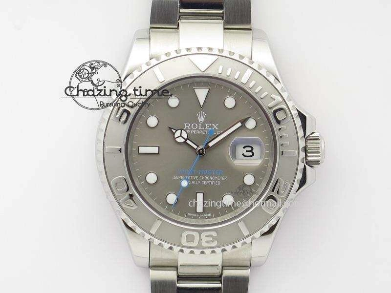 Yacht-Master 116622 BP-Maker Best Edition Grey Dial On SS Bracelet A2836