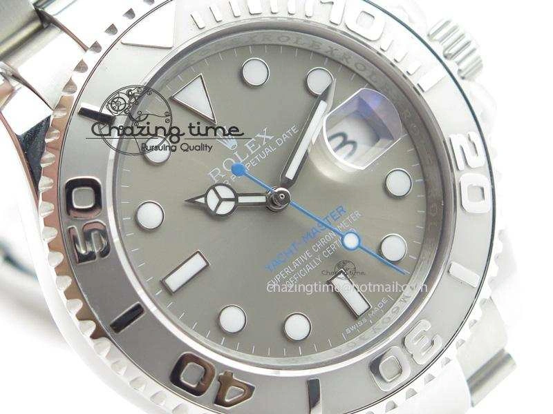 Yacht-Master 116622 BP-Maker Best Edition Grey Dial On SS Bracelet A2836