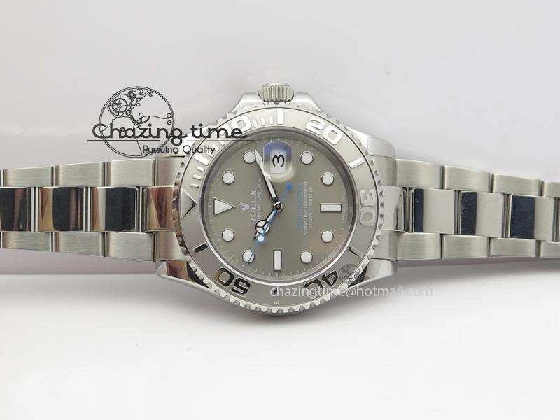 Yacht-Master 116622 BP-Maker Best Edition Grey Dial On SS Bracelet A2836