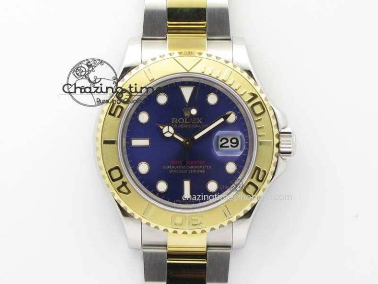 Yacht-Master 116622 BP-Maker Best Edition SS YG Blue Dial On SS YG Bracelet SA3135