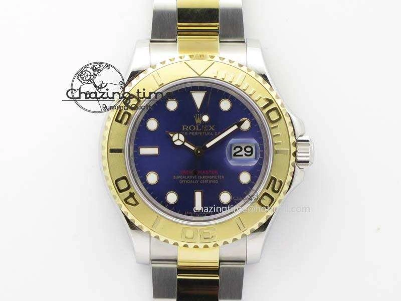 Yacht-Master 116622 BP-Maker Best Edition SS YG Blue Dial On SS YG Bracelet SA3135