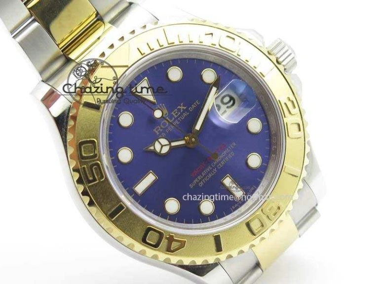 Yacht-Master 116622 BP-Maker Best Edition SS YG Blue Dial On SS YG Bracelet SA3135