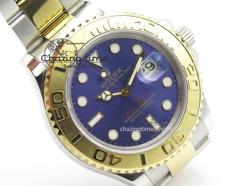 Yacht-Master 116622 BP-Maker Best Edition SS YG Blue Dial On SS YG Bracelet SA3135